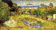 Vincent Van Gogh Der Garten Daubignys Sweden oil painting artist